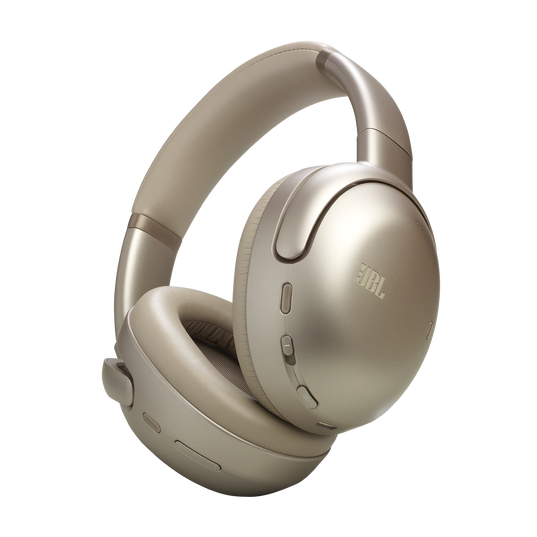 JBL Tour One M3 - Latte - Wireless over-ear Noise Cancelling headphones - Hero
